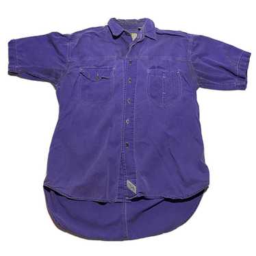 Levi's Vintage 90s Levis Purple Button Up Shirt Me