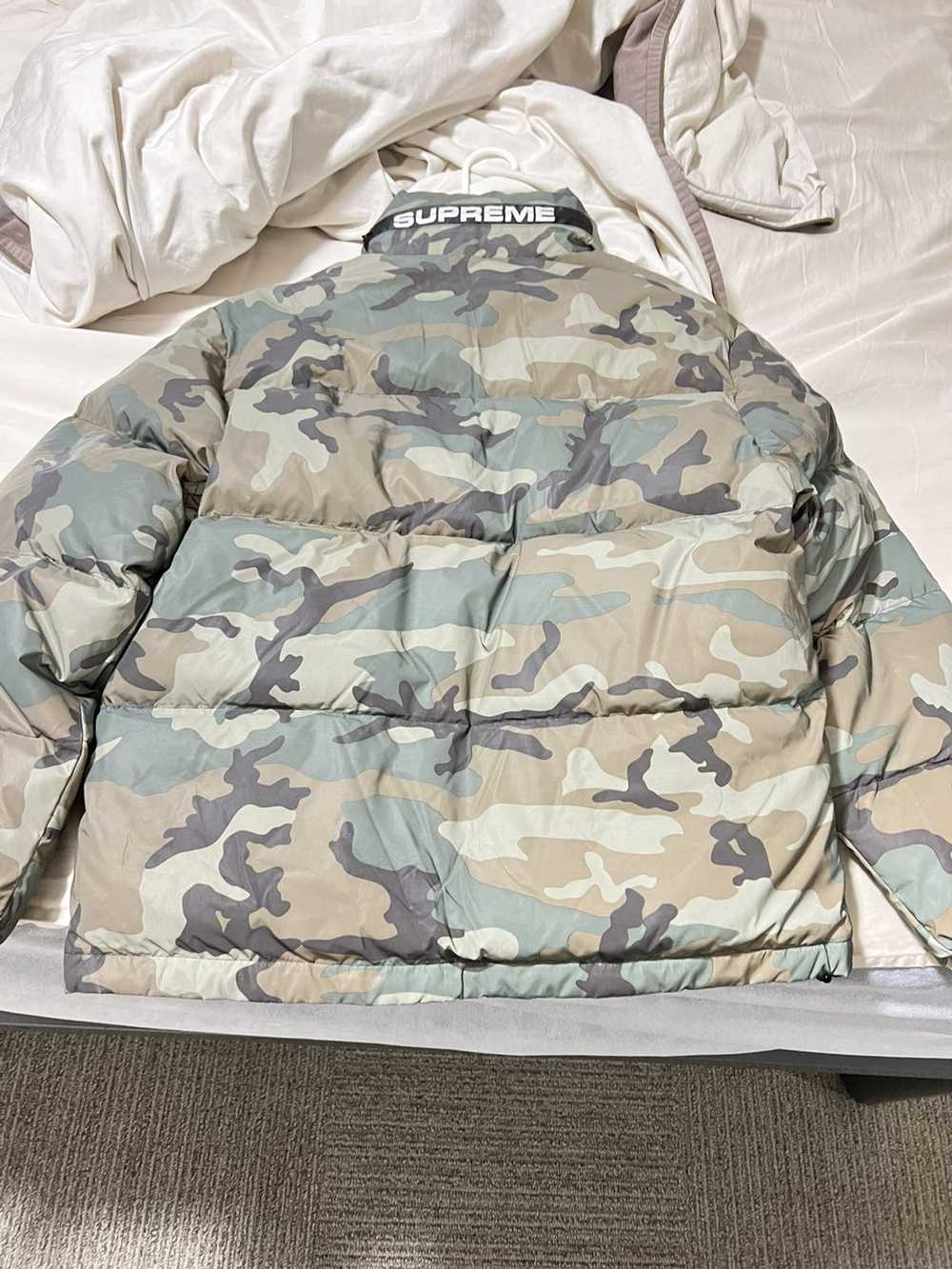 Supreme supreme reflective camo down jacket - image 2