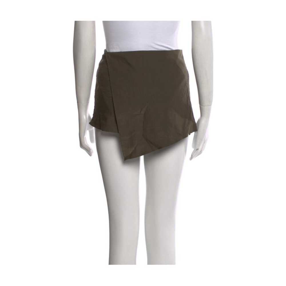 Veronica Beard Linen mini skirt - image 4