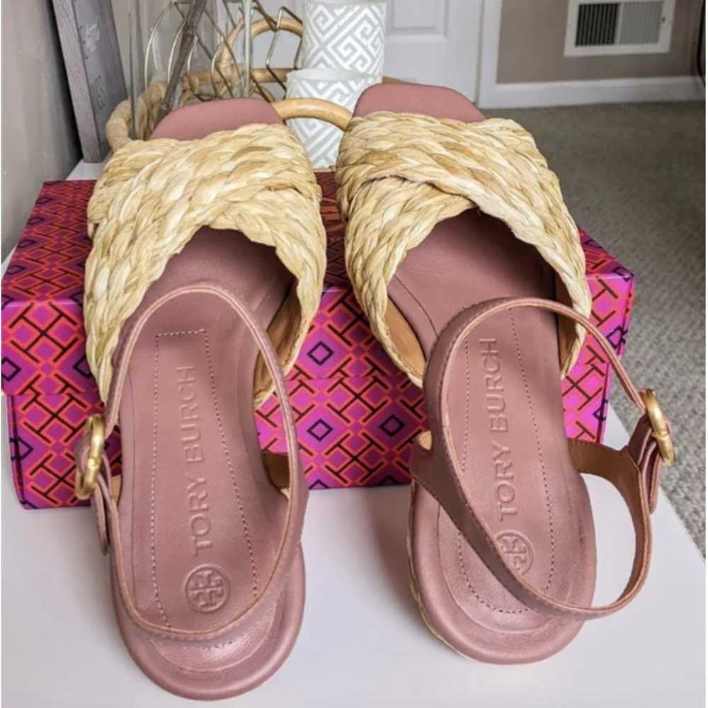 Tory Burch Leather espadrilles - image 4