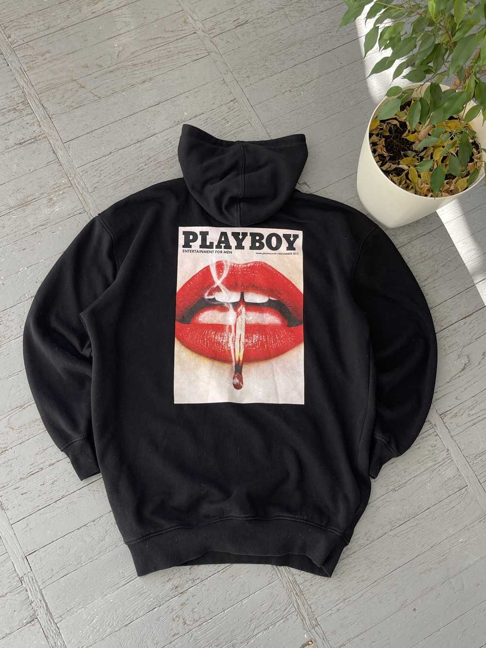 Playboy × Vintage Vintage Playboy Hooded Sweatshi… - image 7