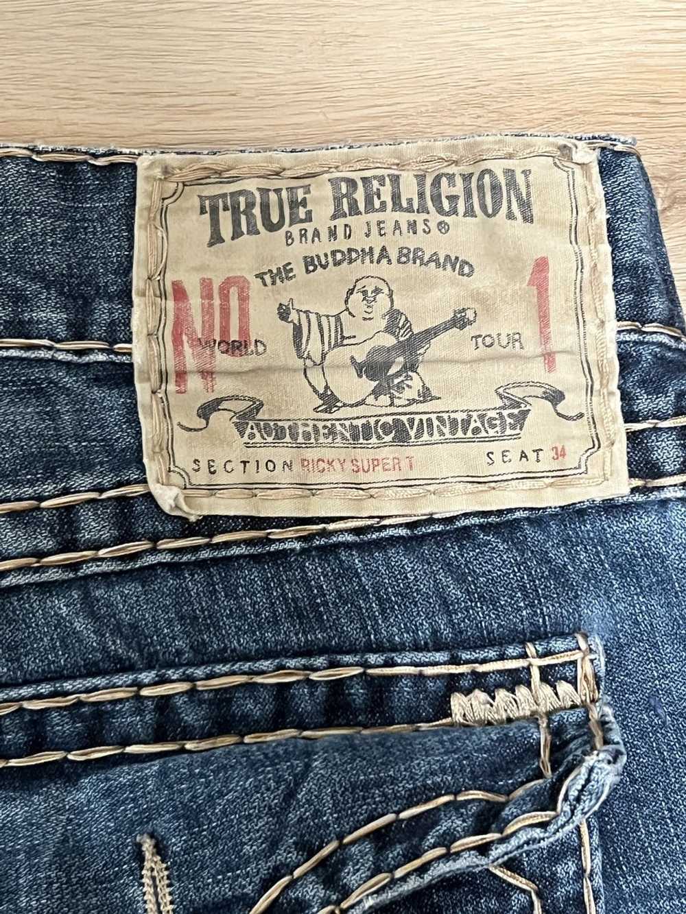 True Religion × Vintage Vintage Thrashed True Rel… - image 8