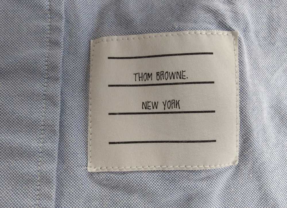 Thom Browne 🔥🔥 Thom Browne Blue OXFORD GROSGRAI… - image 9