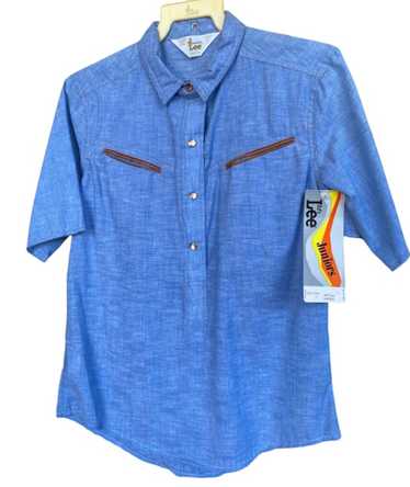 Dead stock Lee Chambray Pearl button up