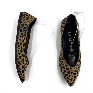 Rothy's Animal Print Pointed Toe Flats- Size 8.5 (BRAND NEW