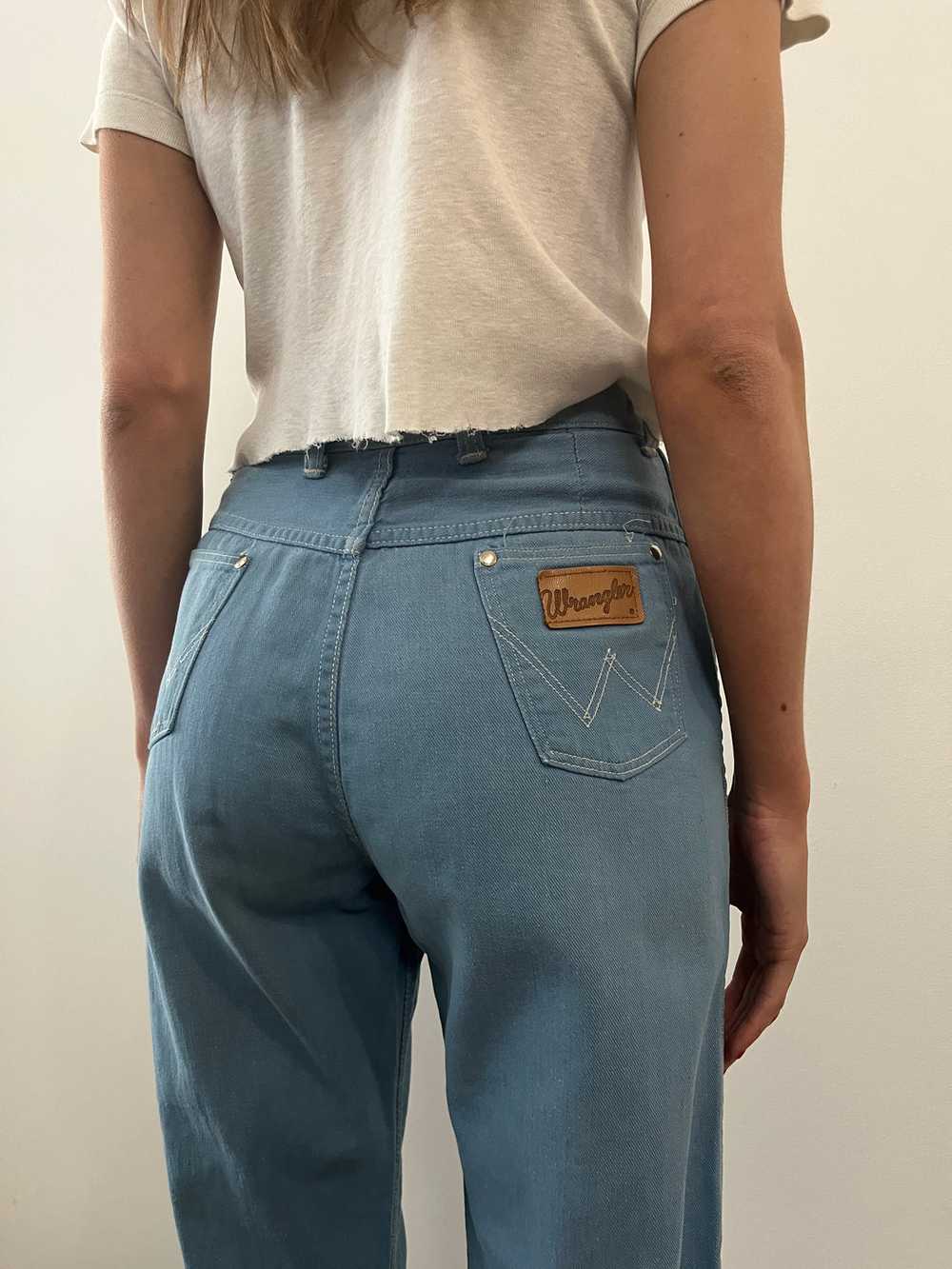 60s Denim Chambray Wranglers - image 6