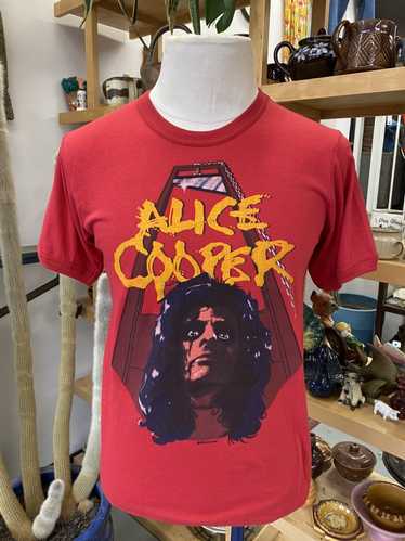 Band Tees × Vintage 1986 Alice Cooper The Nightmar