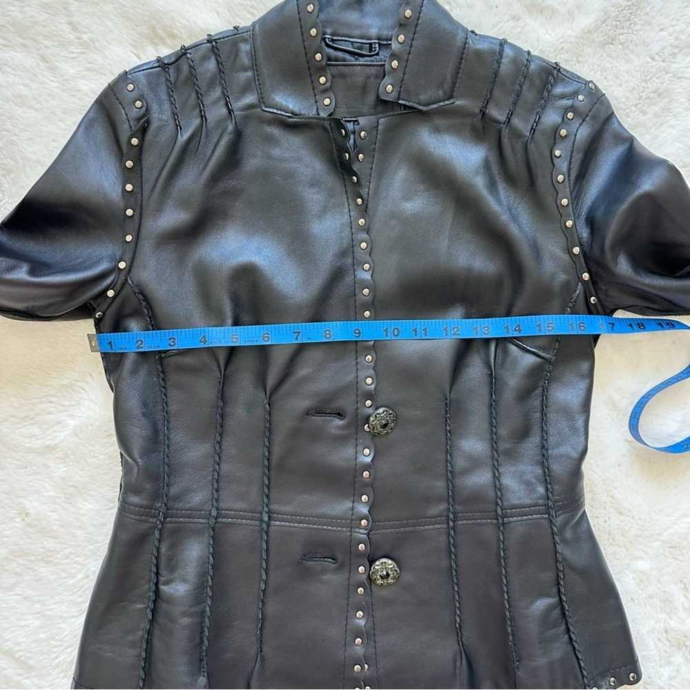 Other Women leather jacket size S - image 10