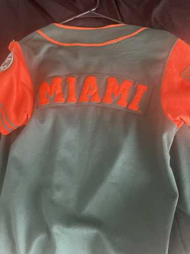 Vintage Miami Hurricanes Baseball Jersey