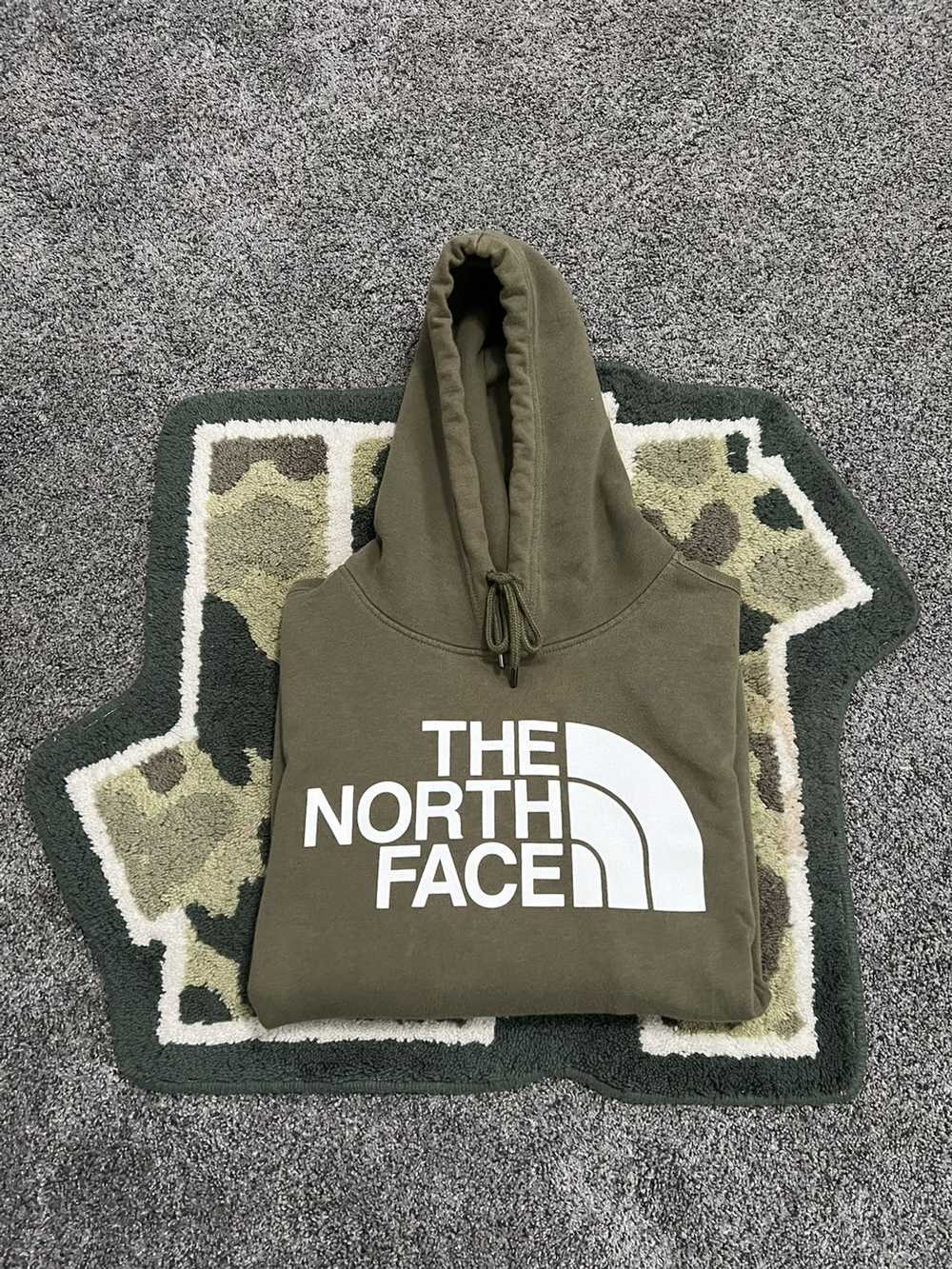 The North Face Olive North Face Hoodie - image 1