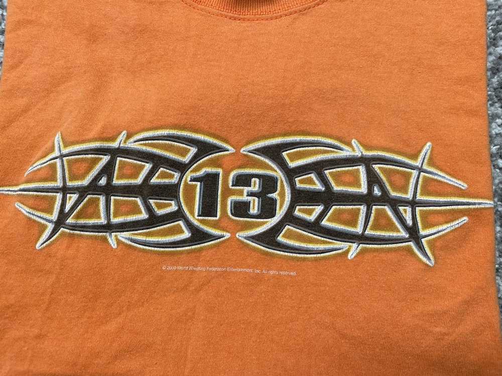 Vintage × Wwe × Wwf Vintage Orange T-Shirt Tee Th… - image 4