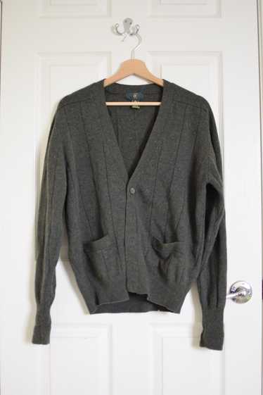 Club Room Vintage 100% Wool Cardigan