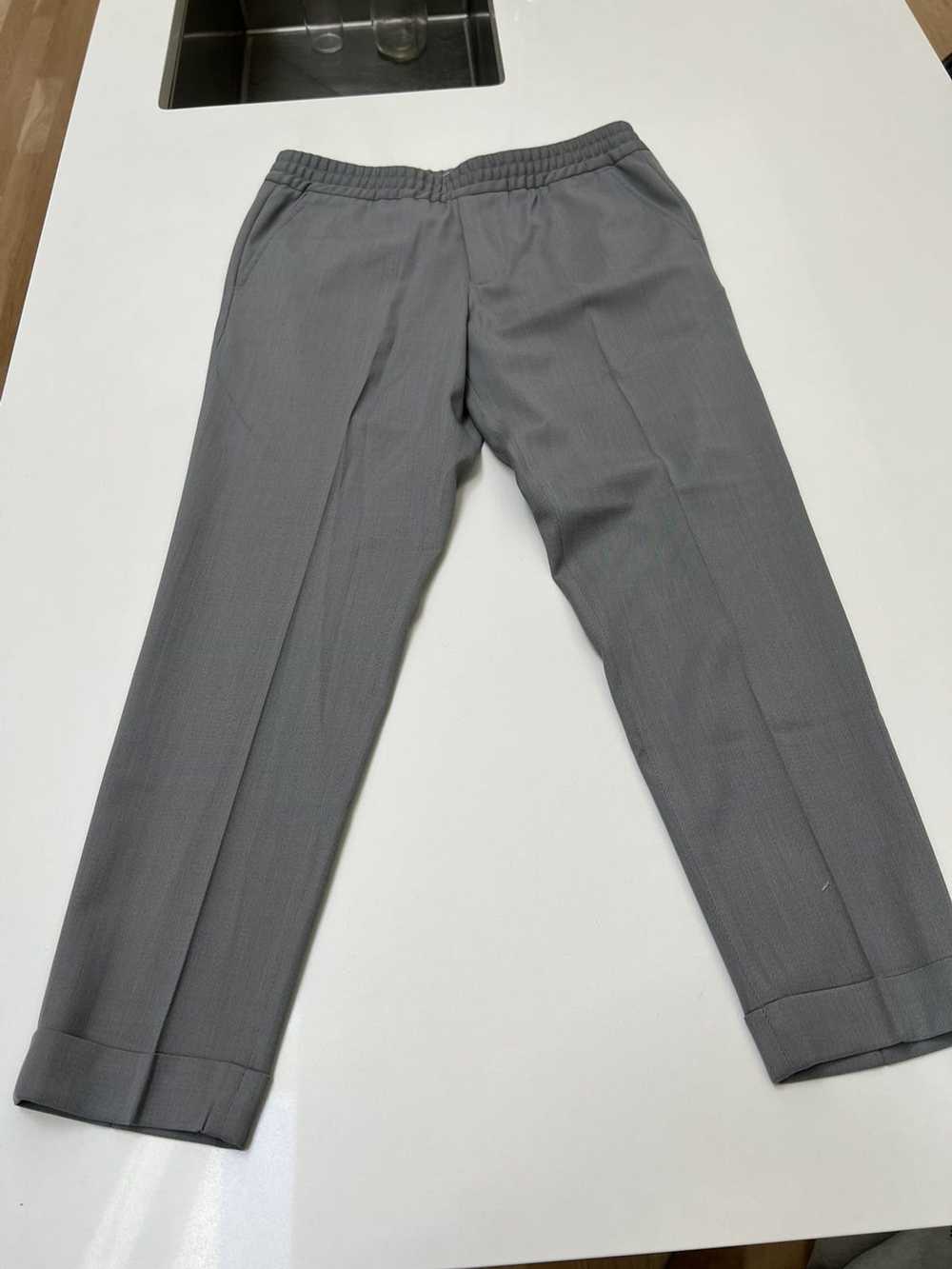 Filippa K Grey Mens Cropped Casual Pant - image 1