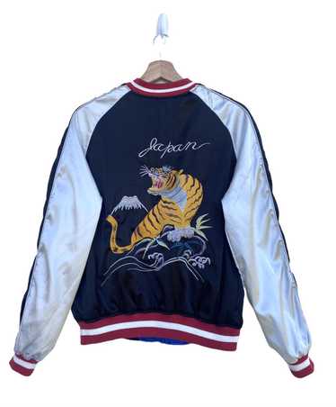 Hoshihime スカジャン！渚猛虎！ LL-size！NAVY/RED！ Hoshihime souvenir sukajan - Gem