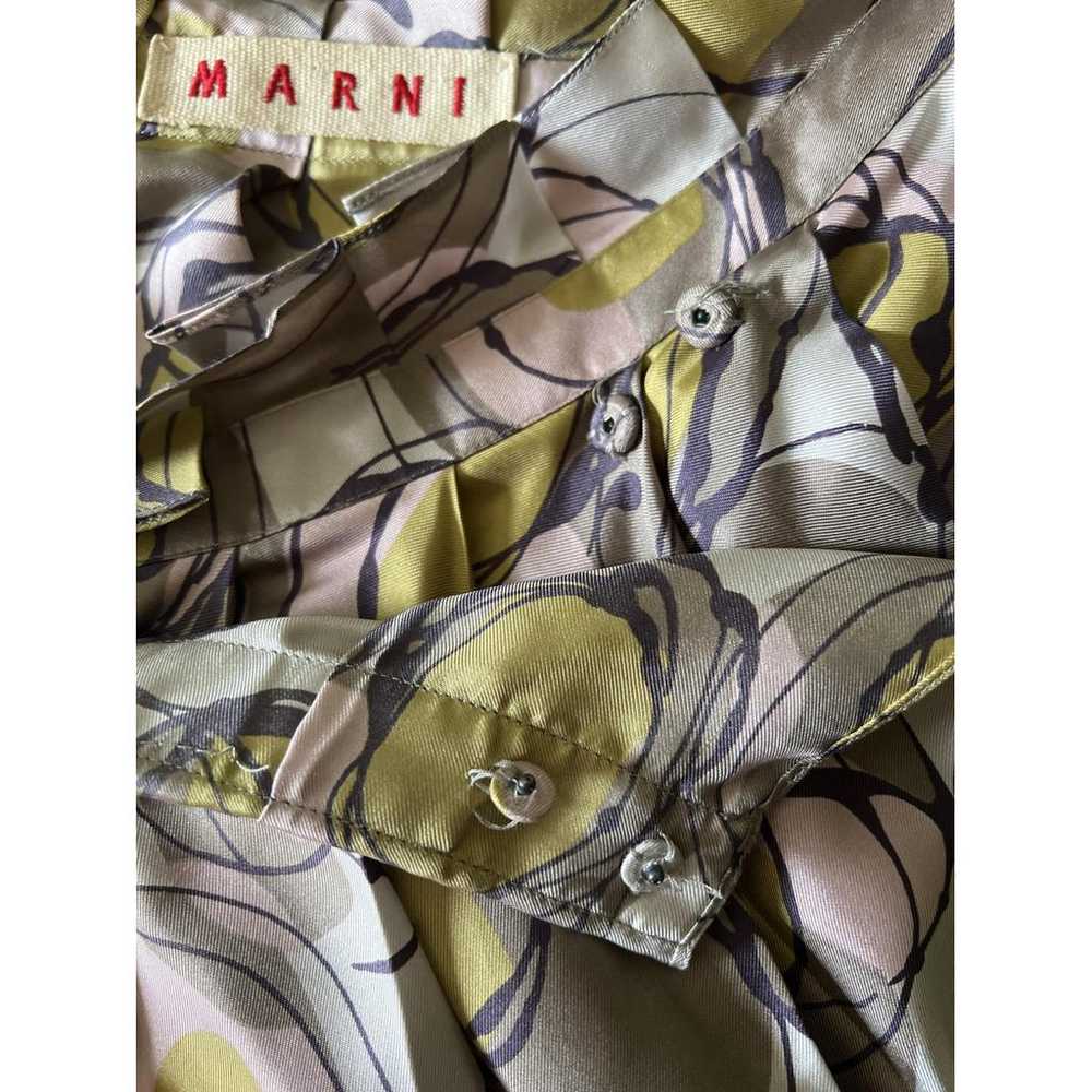Marni Silk mid-length skirt - image 5