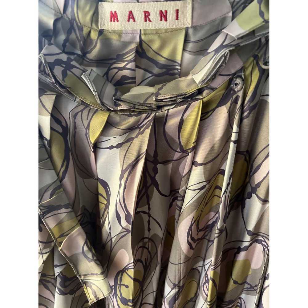 Marni Silk mid-length skirt - image 6