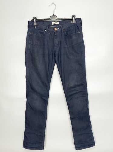 Acne Studios ACNE Max Thunder Denim Jeans Leather 