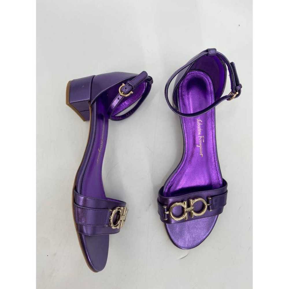 Salvatore Ferragamo Leather sandal - image 4