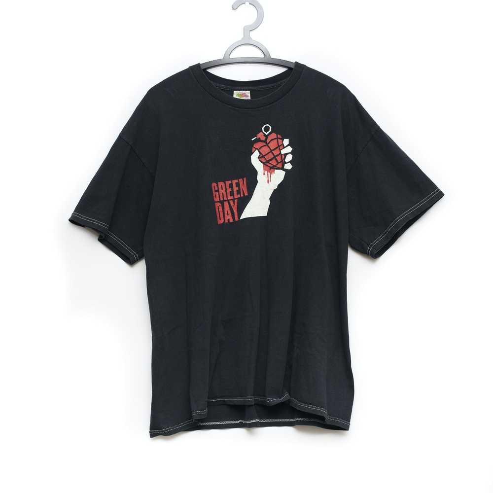 Tour Tee × Vintage Green Day American Idiot 2004 … - image 1