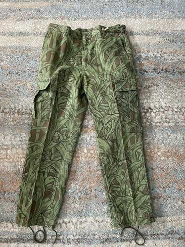 Vintage VTG Cornfield Camo Green Cargo Pants 38 Lo