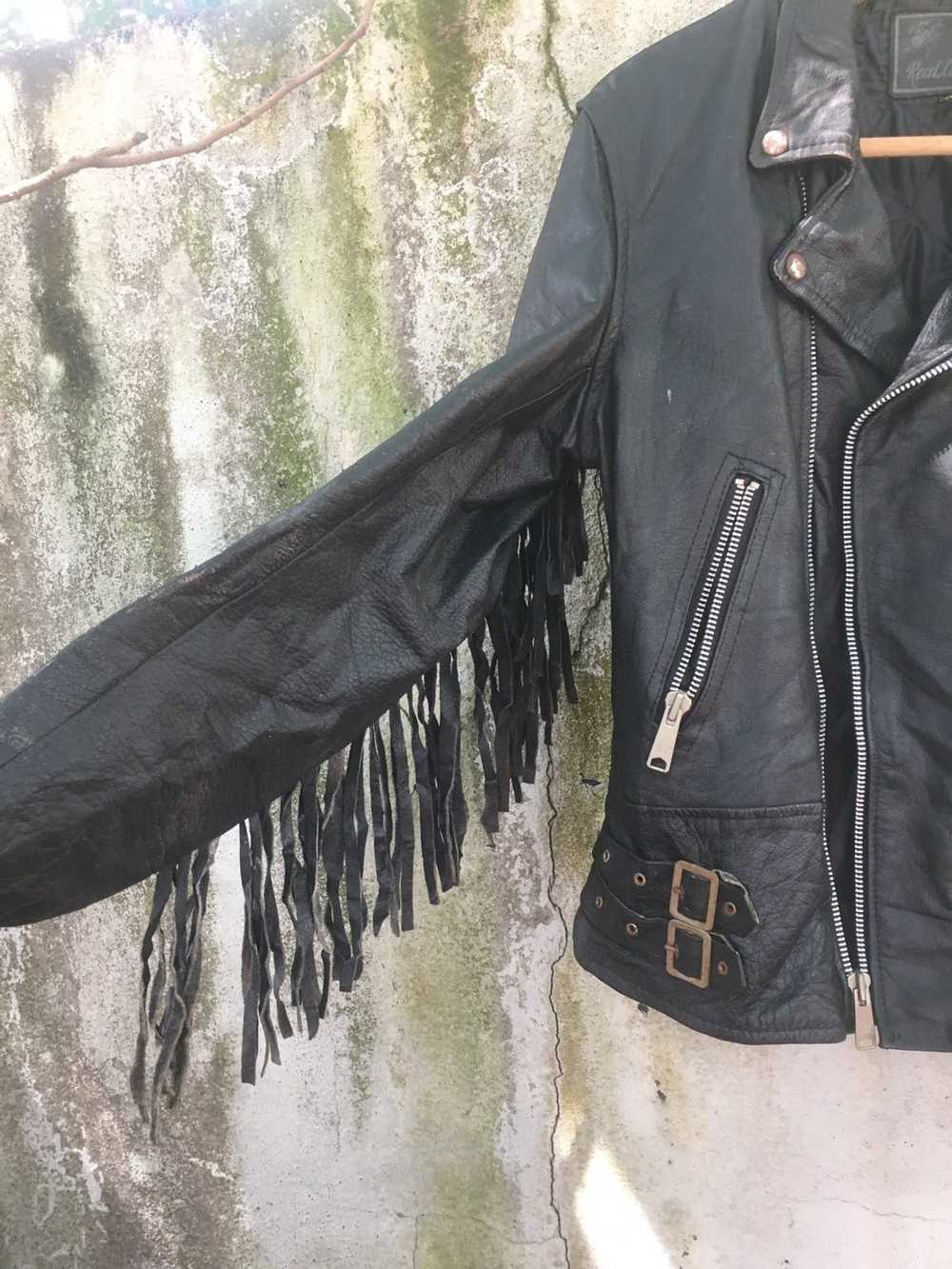 Leather Jacket × Seditionaries × Vintage Real Lea… - image 4