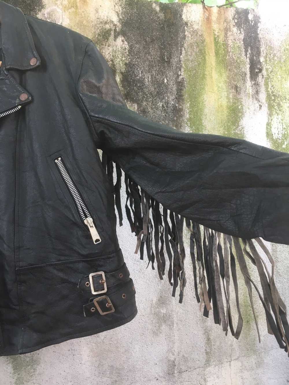 Leather Jacket × Seditionaries × Vintage Real Lea… - image 5