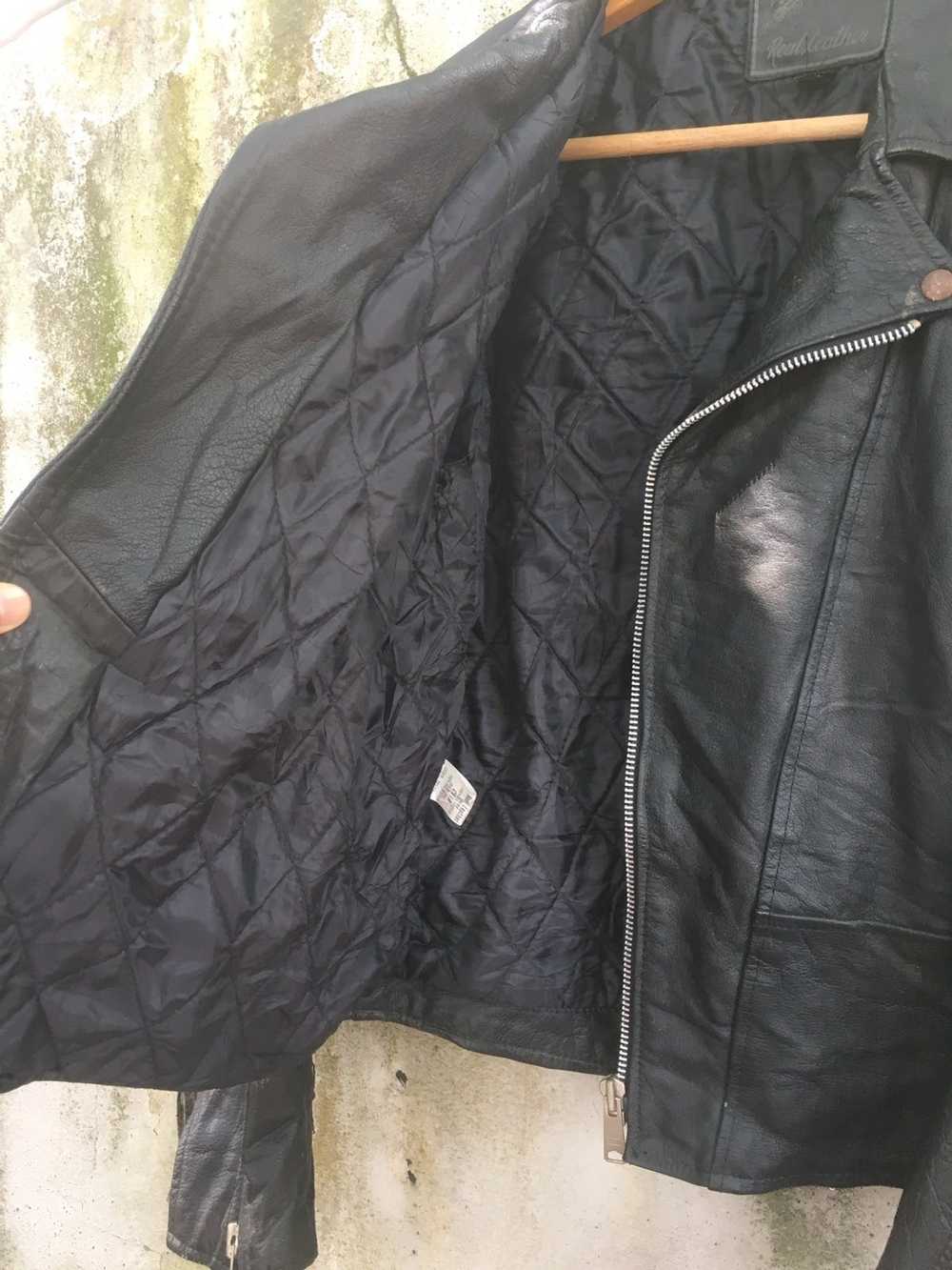 Leather Jacket × Seditionaries × Vintage Real Lea… - image 6