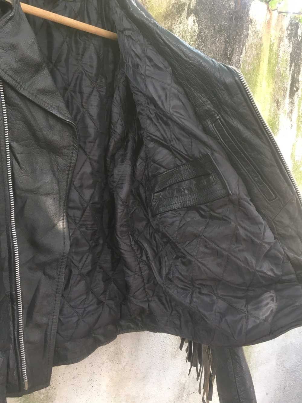 Leather Jacket × Seditionaries × Vintage Real Lea… - image 7