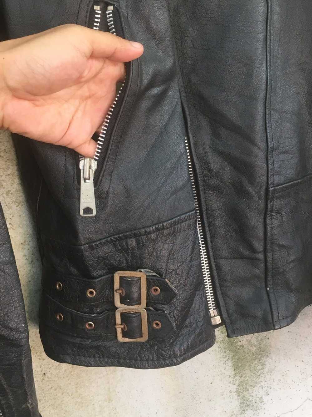 Leather Jacket × Seditionaries × Vintage Real Lea… - image 9