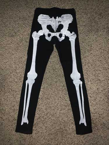 Jean × Streetwear Klan Life Skeleton Black Jeans