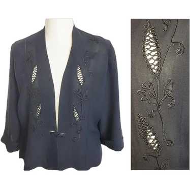 1930's - 40's Avant Garde Elegant Evening Jacket - image 1
