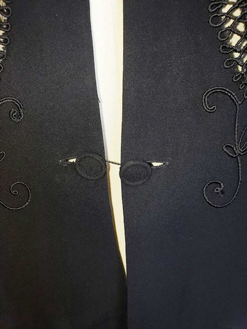 1930's - 40's Avant Garde Elegant Evening Jacket - image 3