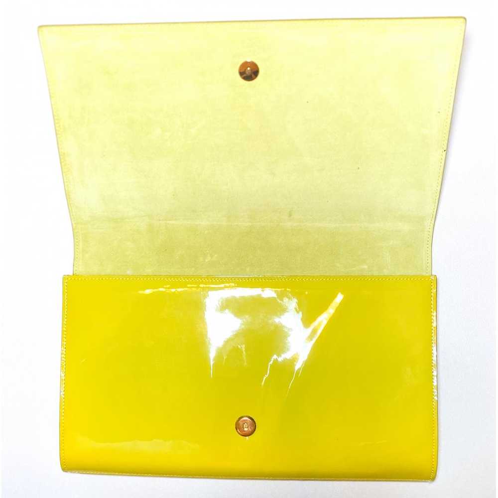 Yves Saint Laurent Patent leather clutch bag - image 5