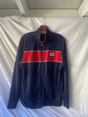 Fila Fila velvet zip up