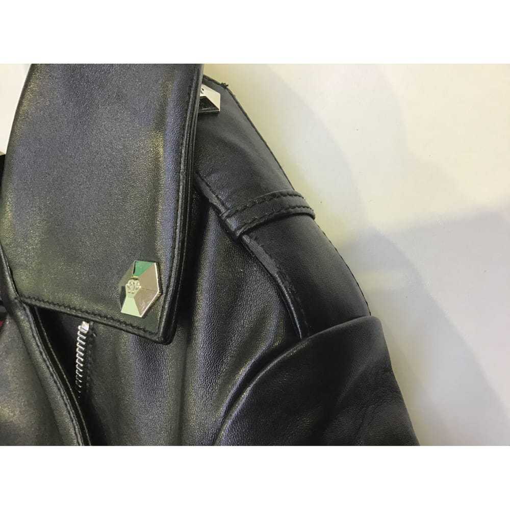 Philipp Plein Leather jacket - image 6