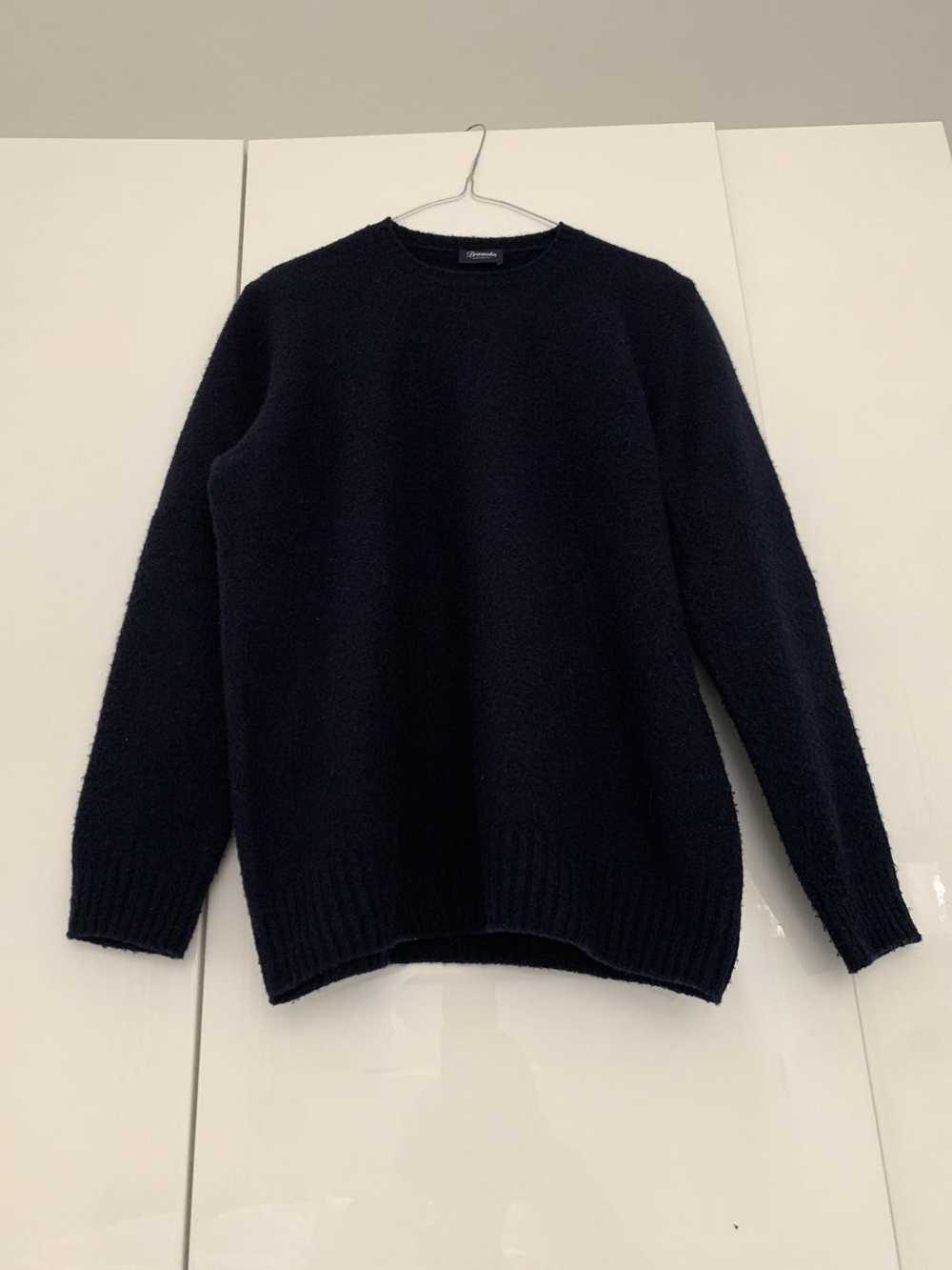 Drumohr Round felted wool pullover - image 1