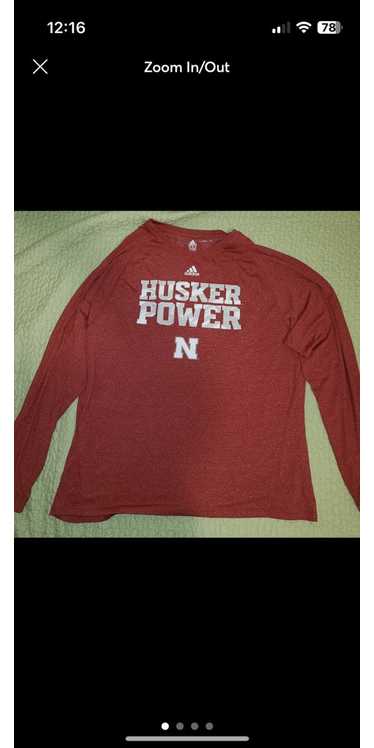 Adidas Adidas 3XL Nebraska Cornhuskers Long Sleeve