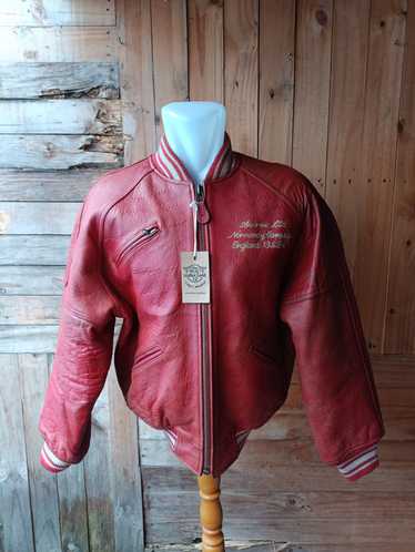 Avirex varsity leather on sale jackets