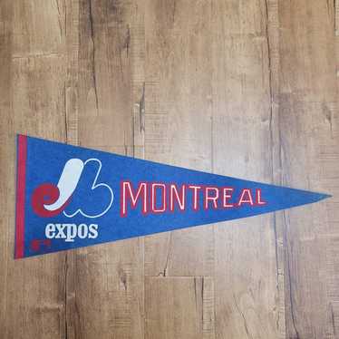 MONTREAL EXPOS - BANNER T-SHIRT - BLUE