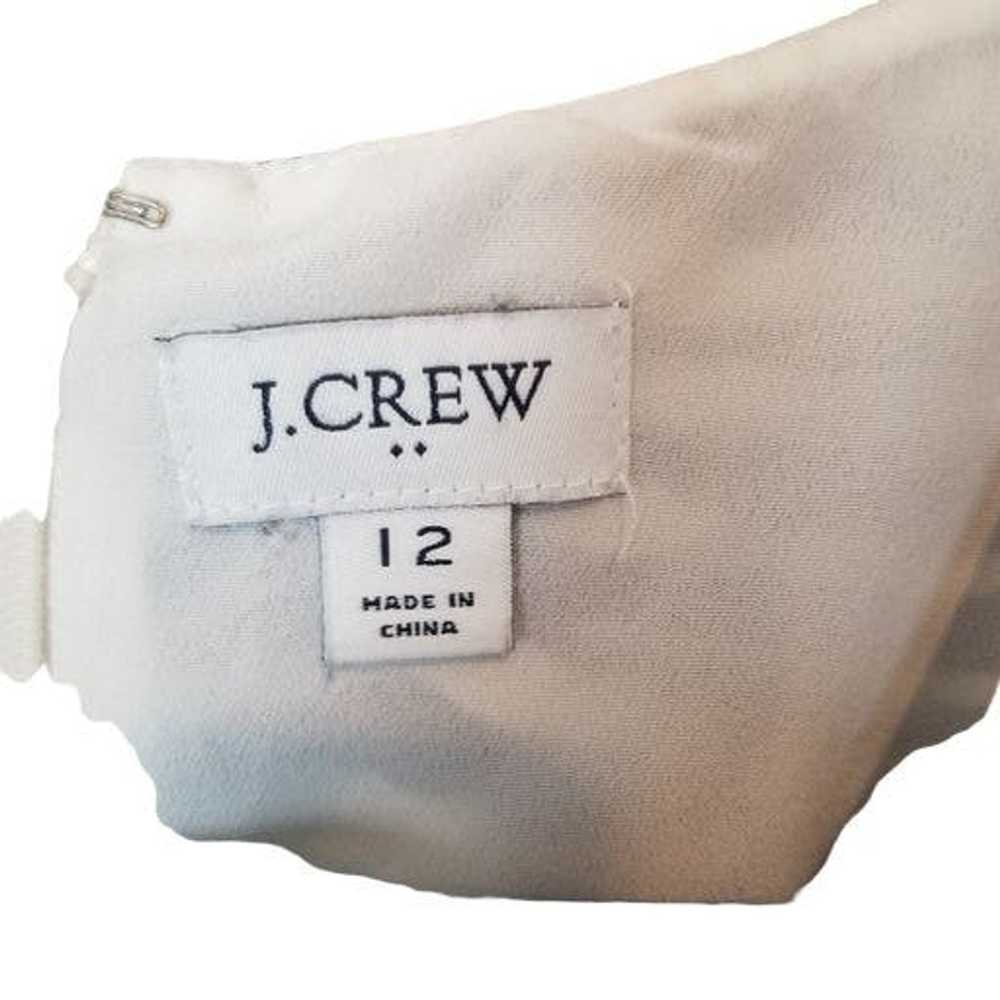 J.Crew J. Crew 12 Zebra Print Sleeveless Lined Mi… - image 6