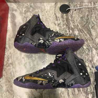 Nike LeBron 17 Black/Multicolor Men's Basketball Shoe Size 11