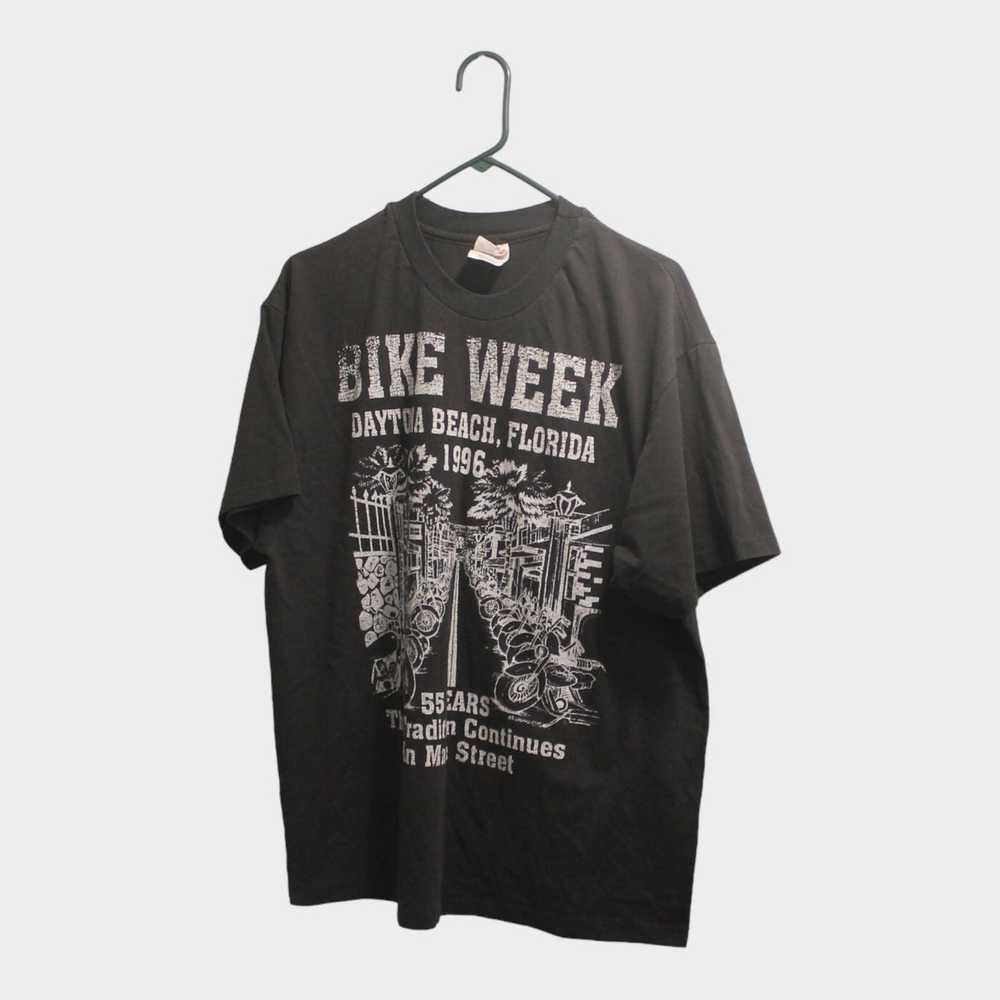 Vintage vintage 1996 daytona bike week shirt - image 1