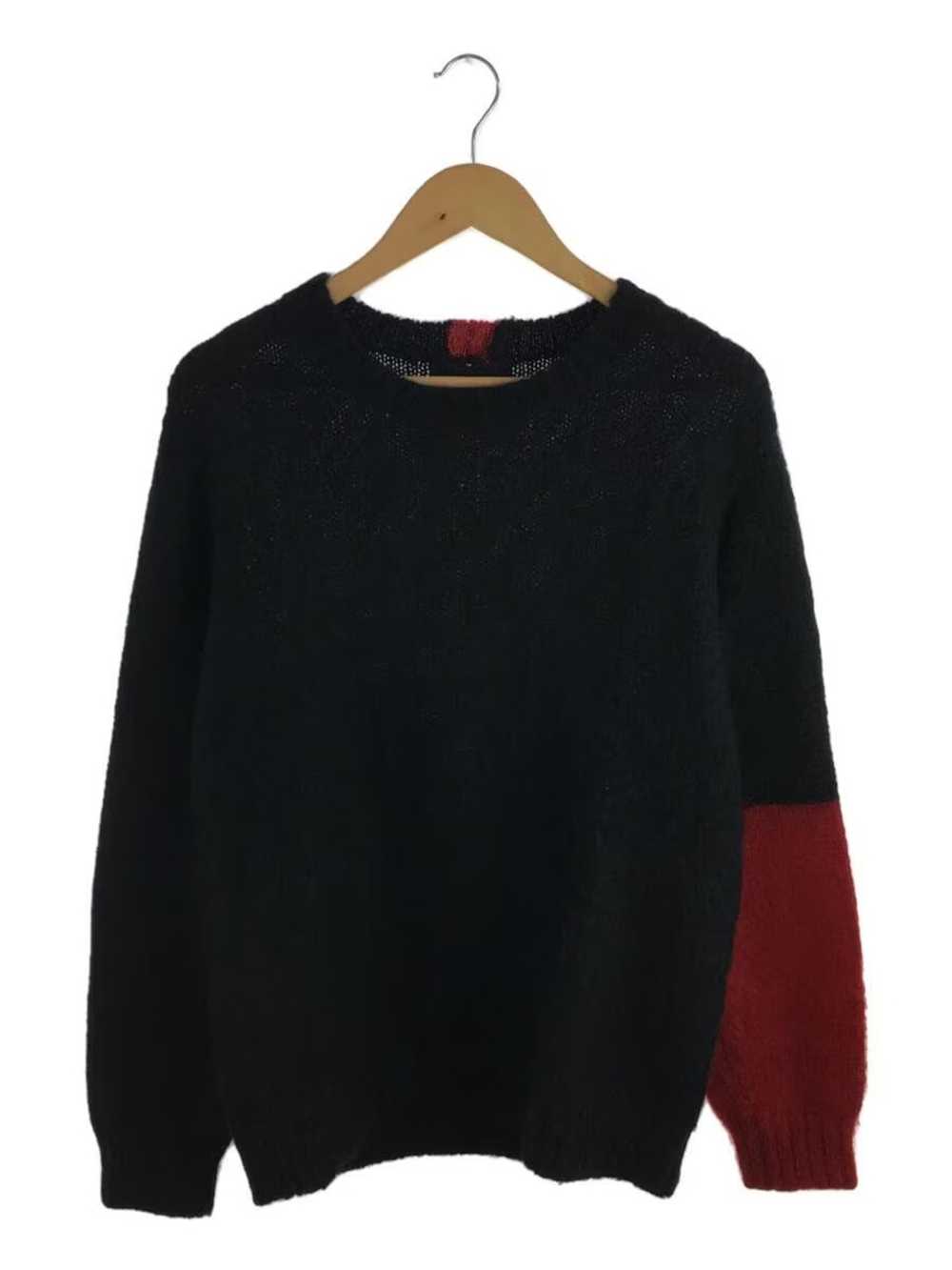 Undercover Fluffy Mohair Block Knit Sweater - image 1