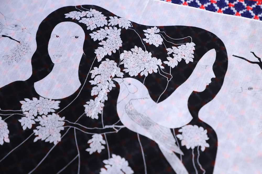 Art × Designer × Japanese Brand ART Handkerchief … - image 3