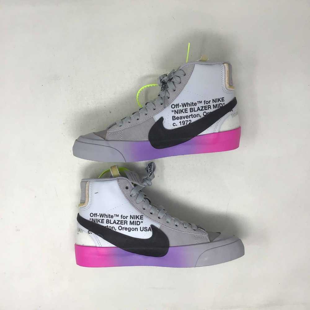 Virgil Abloh Gifts Serena Williams An Early Pair Of The OFF-WHITE x Nike  Air Force 1 Low University Blue •