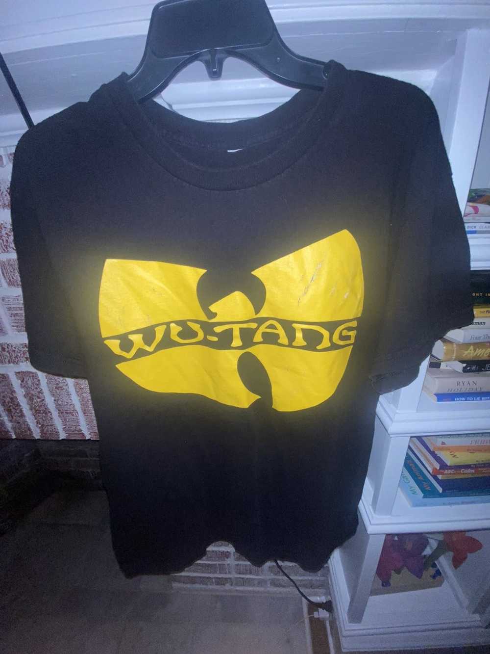 Rap Tees × Streetwear × Vintage 90s Wu Tang Tee - image 5