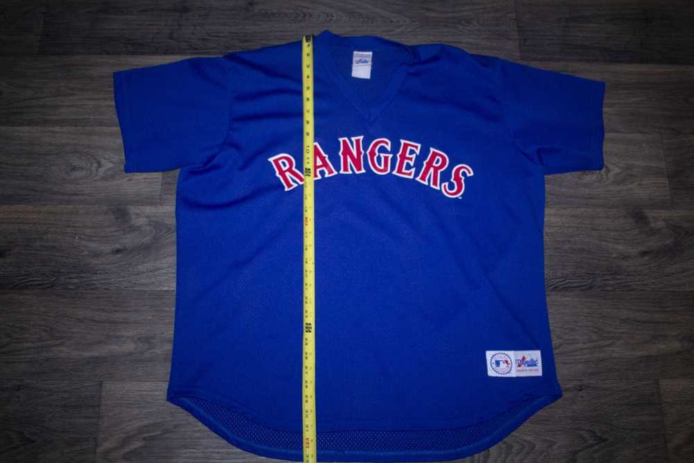 MLB × Vintage 90s Texas Rangers Arc Logo Jersey - image 7