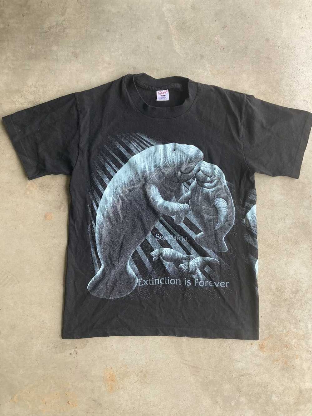 Rare × Vintage 1993 vintage SeaWorld t shirt “ Ex… - image 1