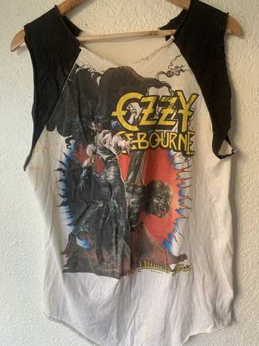 Band Tees × Rare × Vintage Ozzy Ozbourbe 1986 Tee