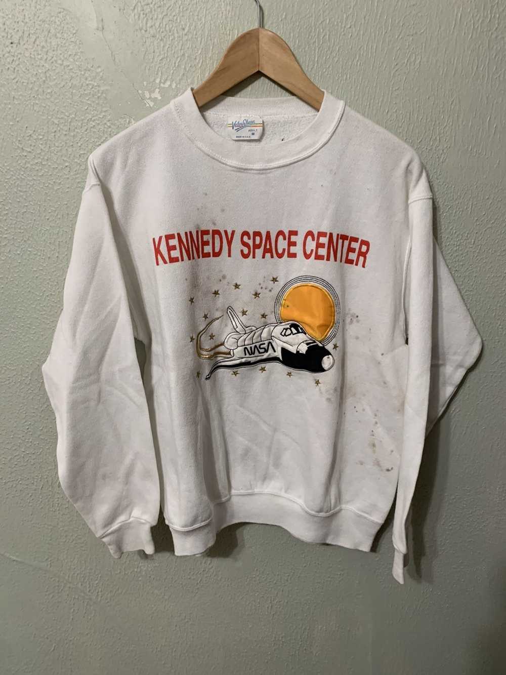 Vintage Vintage Crewneck 1980s Nasa Kennedy Space… - image 1